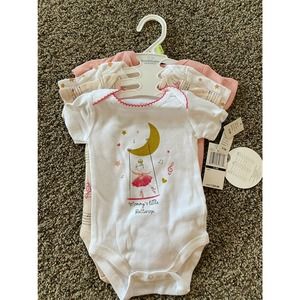 Koala Baby Ballerina 4 Piece set Body Suits - 0 to 3 months